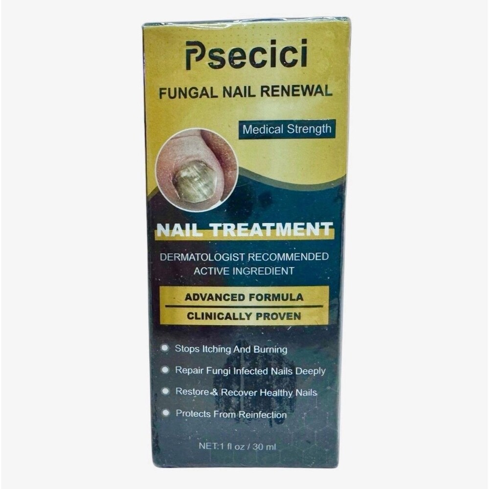(RB2) Psecici Fungal Nail Renewal Treatment 1 fl oz Medical Strength Sealed New